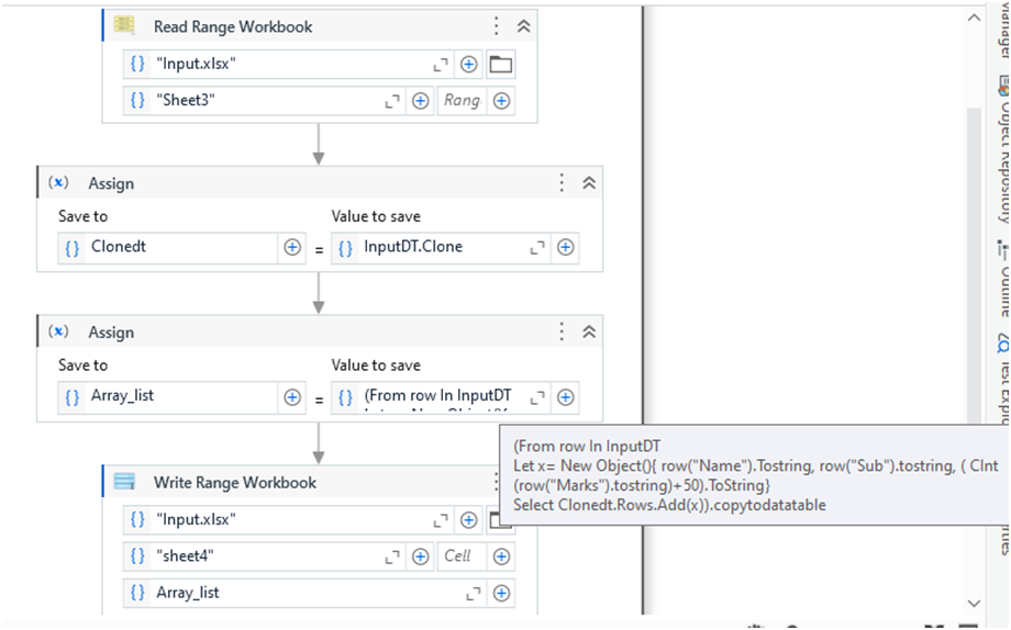 How To Update Column Values Using LINQ In UiPath